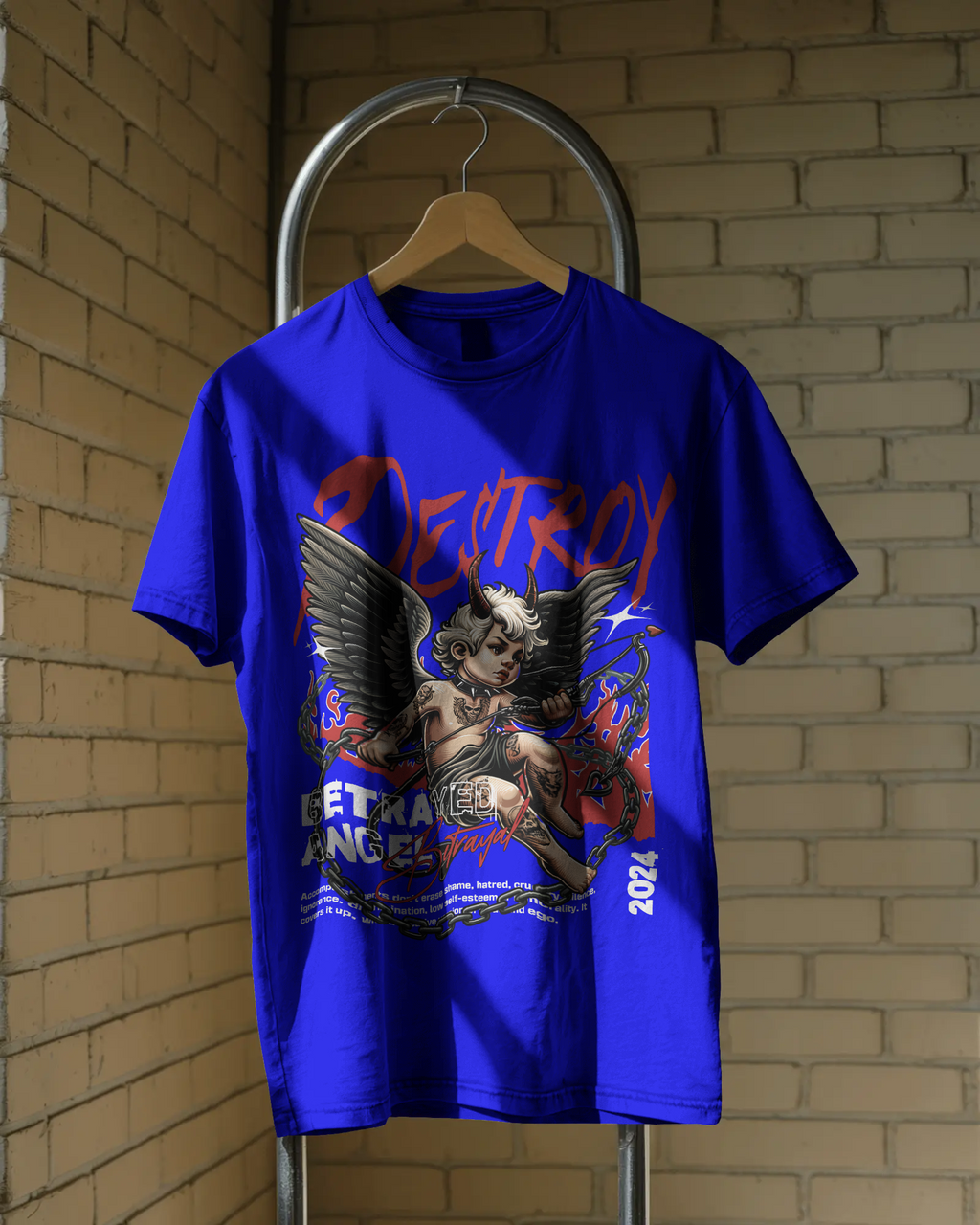 Destroy Betrayal Printed T-shirt