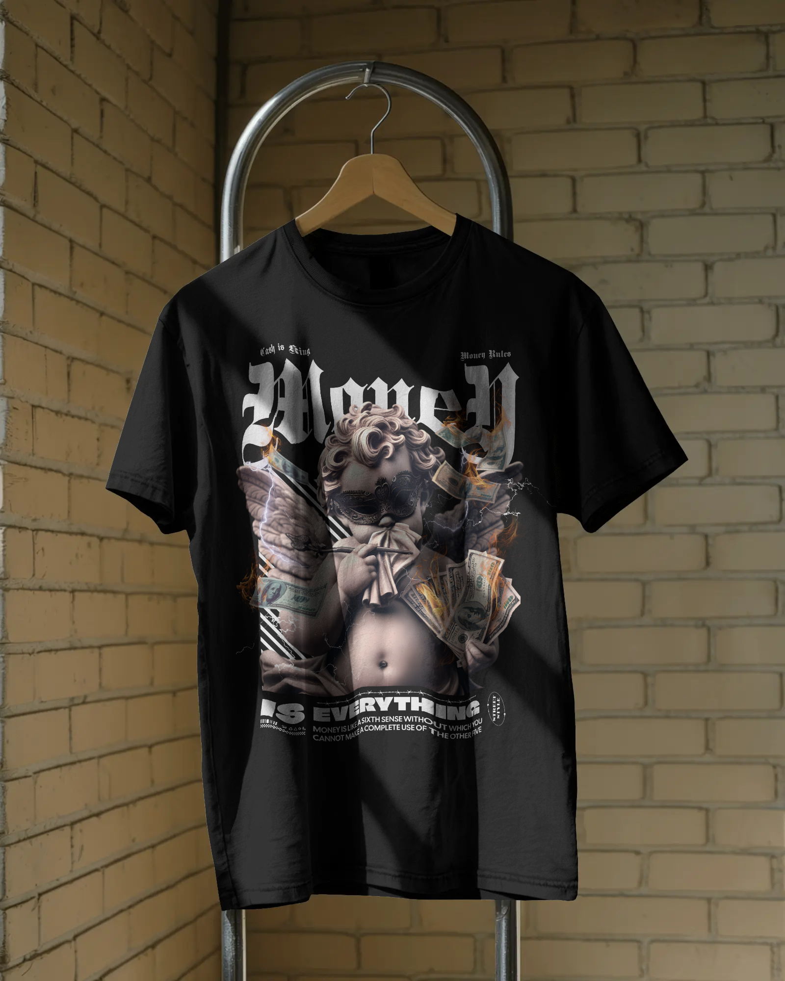 Money Everything Printed T-shirt