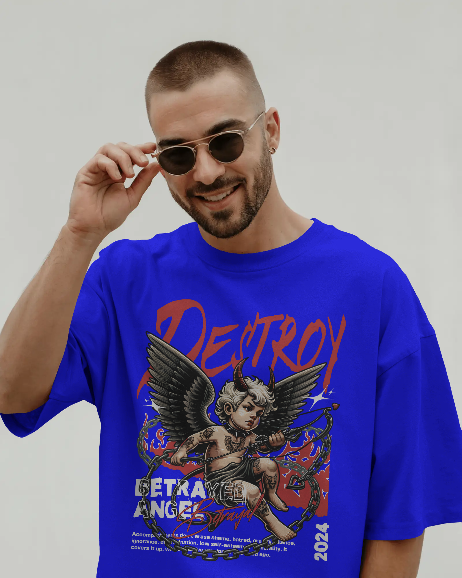Destroy Betrayal Printed T-shirt