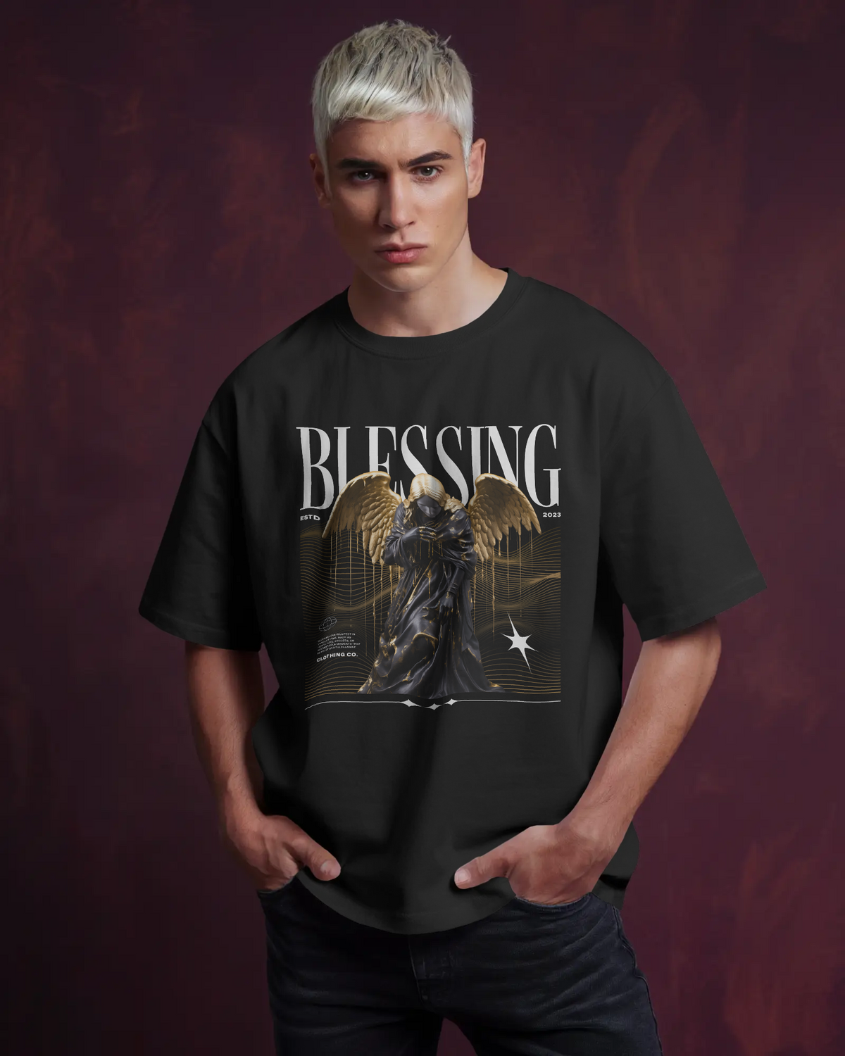 Blessing Ghost Printed T-shirt