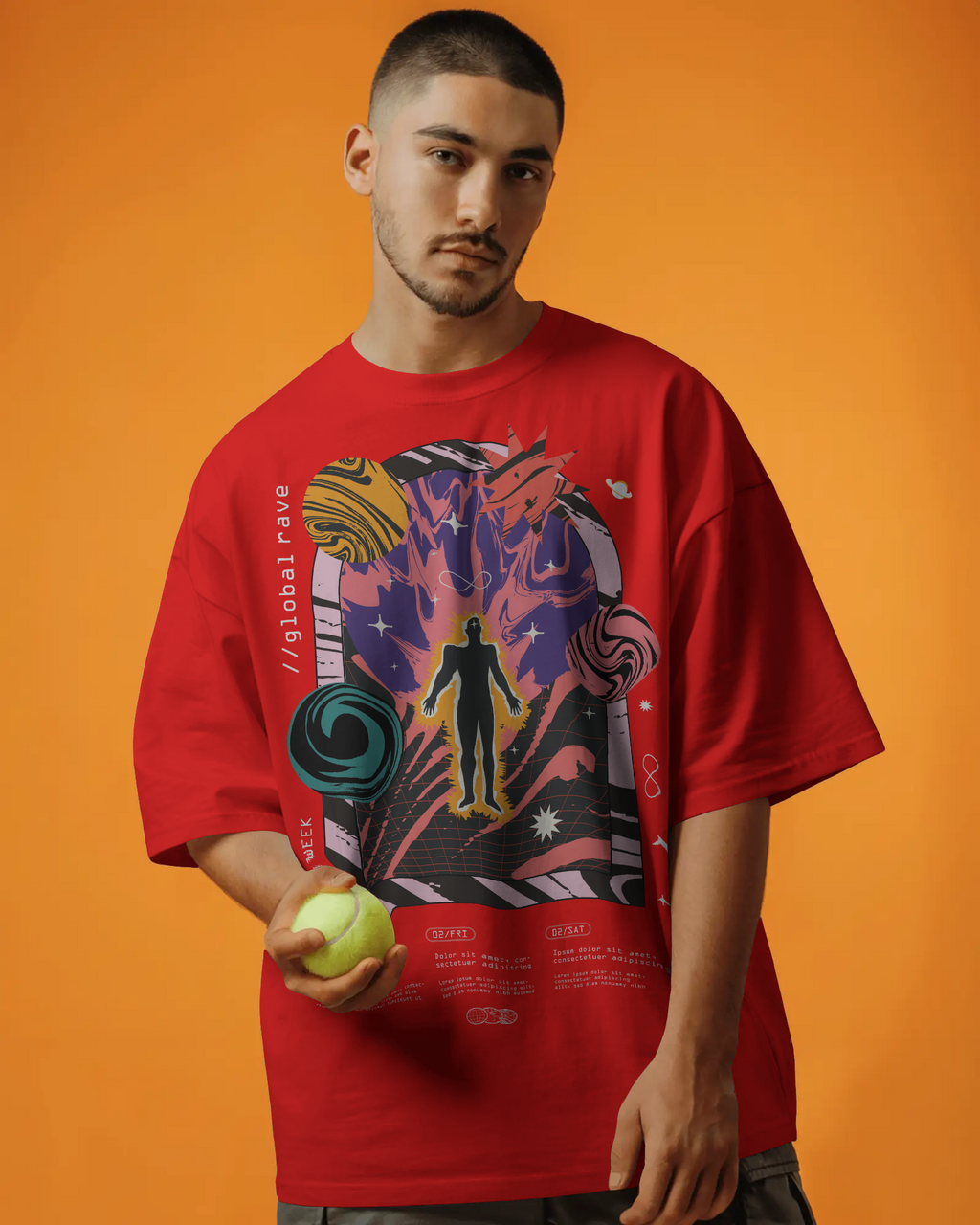 Illusion x Reality Printed T-shirt