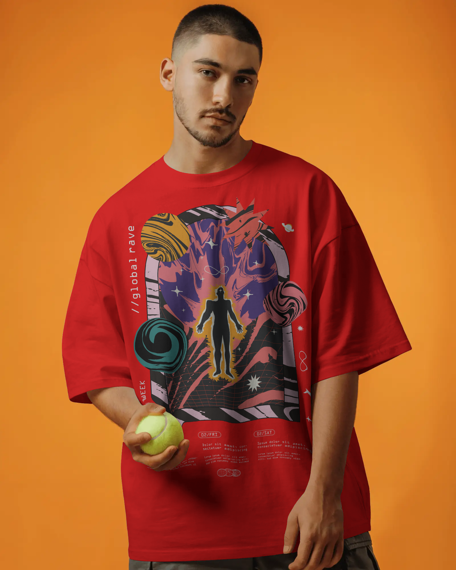 Illusion x Reality Printed T-shirt