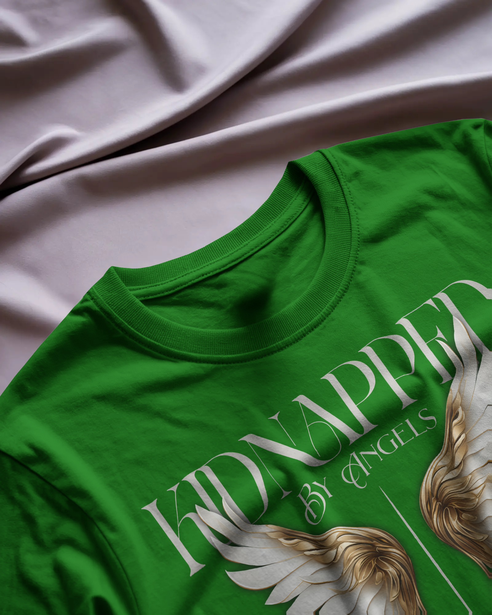 Kidnapped by Angles Printed T-shirt