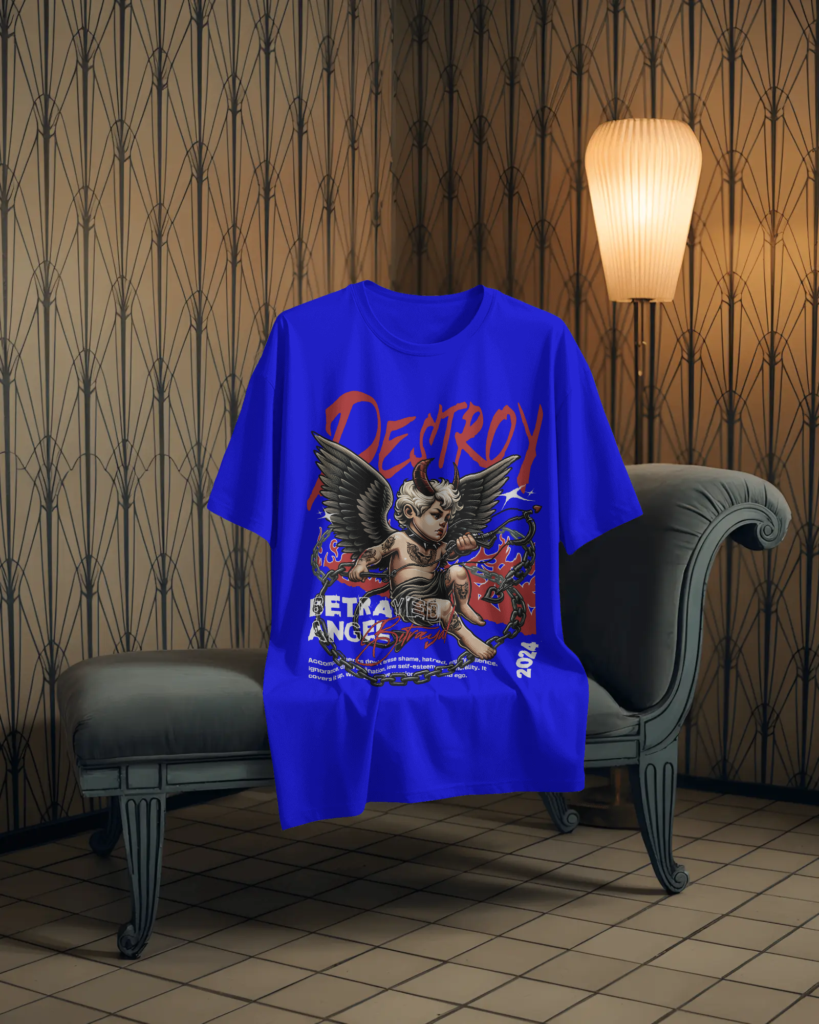 Destroy Betrayal Printed T-shirt