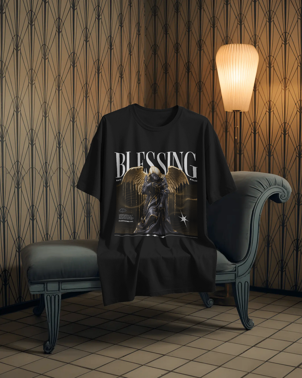 Blessing Ghost Printed T-shirt